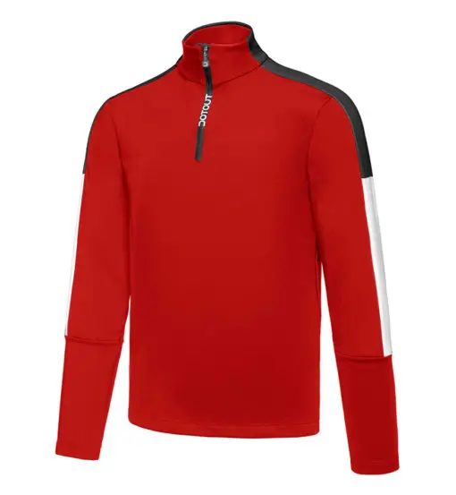 Cross - felpa in pile - uomo Red