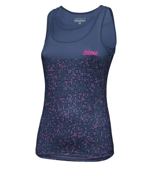 Flash W - top ciclismo - donna Blue