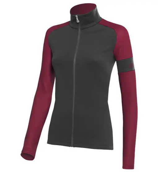 Gravity W - felpa in pile - donna Black