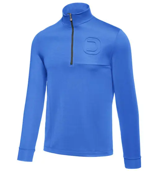 Logo - felpa in pile - uomo Blue