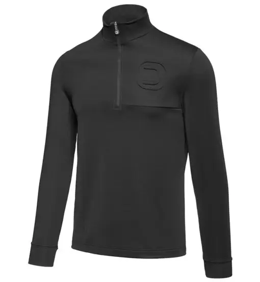 Logo M - felpa in pile - uomo Black