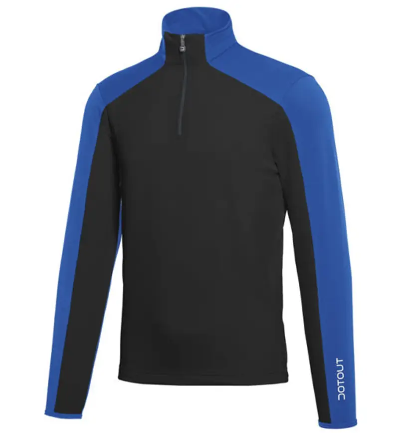 Outline M - felpa in pile - uomo Blue