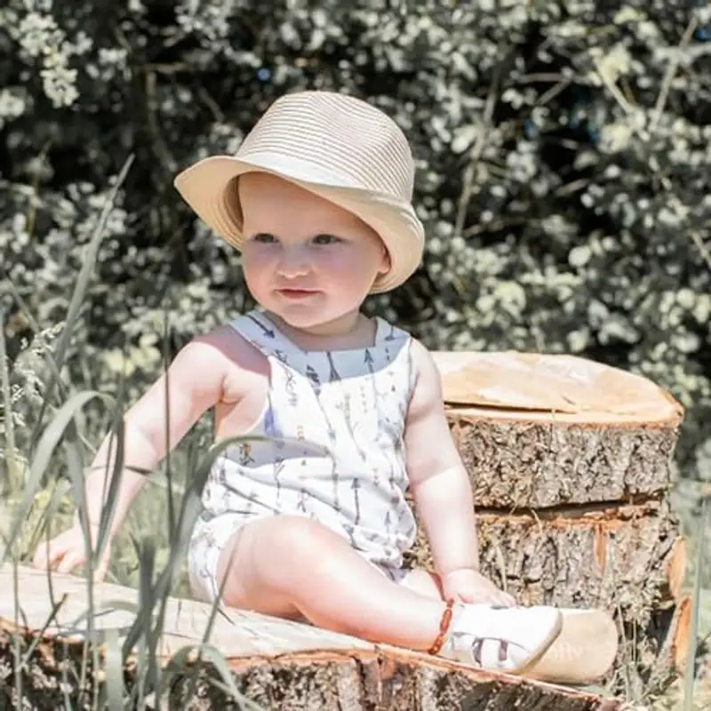 Dotty Fish Sandali unisex in morbida pelle per neonati e bambini - Suola antiscivolo, a piedi nudi, leggeri e traspiranti. Scarpe estive per bambini e bambine - Bianco 18-24 Mesi (23 EU) miniatura 2