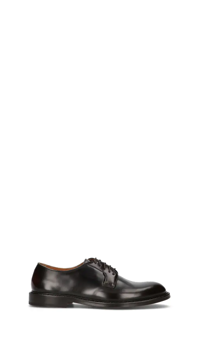 Stringata uomo nera in pelle Vario