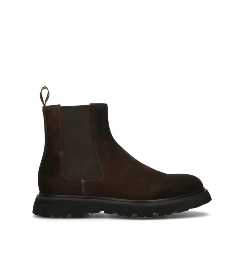 Tronchetto uomo testa di moro in suede Vario