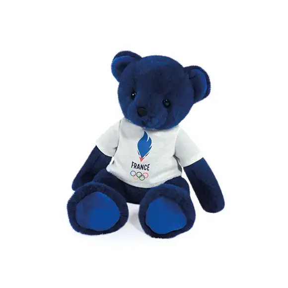 Peluche con T-shirt della squadra francese 30 cm