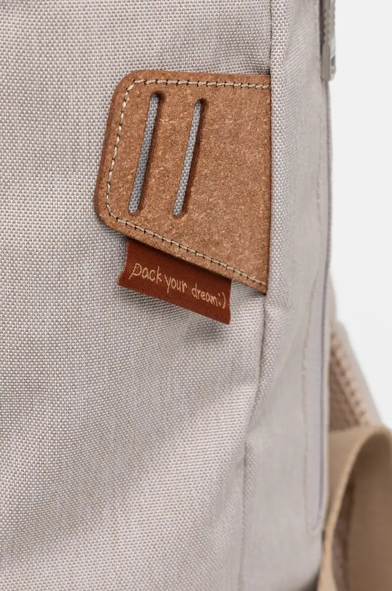 zaino Christopher Happy Camper colore beige D195HA-0009 miniatura 3