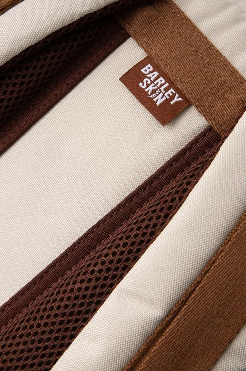 zaino Macaroon Large Dreamwalker colore beige con applicazione D011DW-0008 miniatura 4