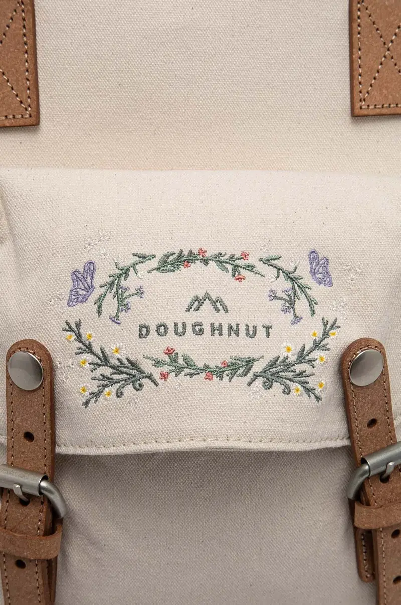 zaino Macaroon Sweetened Fantasy colore beige con applicazione D010SF-0011 miniatura 4