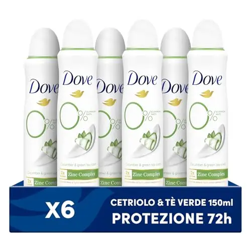 Dove Deodorante Spray Advanced Care Original, con Formula Idratante e Delicata sulla Pelle, Senza Alcol, Pelle Asciutta