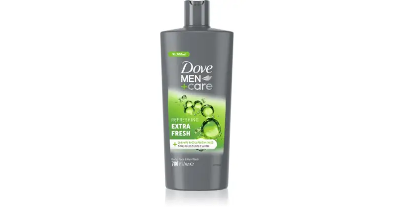 Men+Care Extra Fresh Gel Doccia Rinfrescante Per Viso, Corpo E Capelli 700 Ml