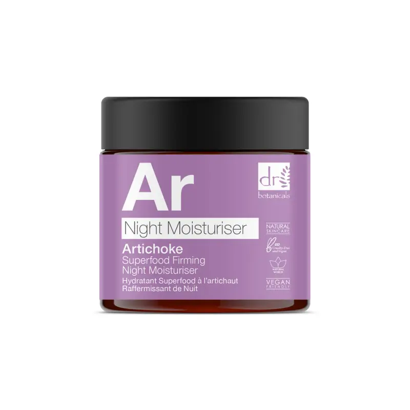 Apothecary Artichoke Superfood Firming Night Moisturiser - Trattamento antietà pelli mature,Crema antirughe