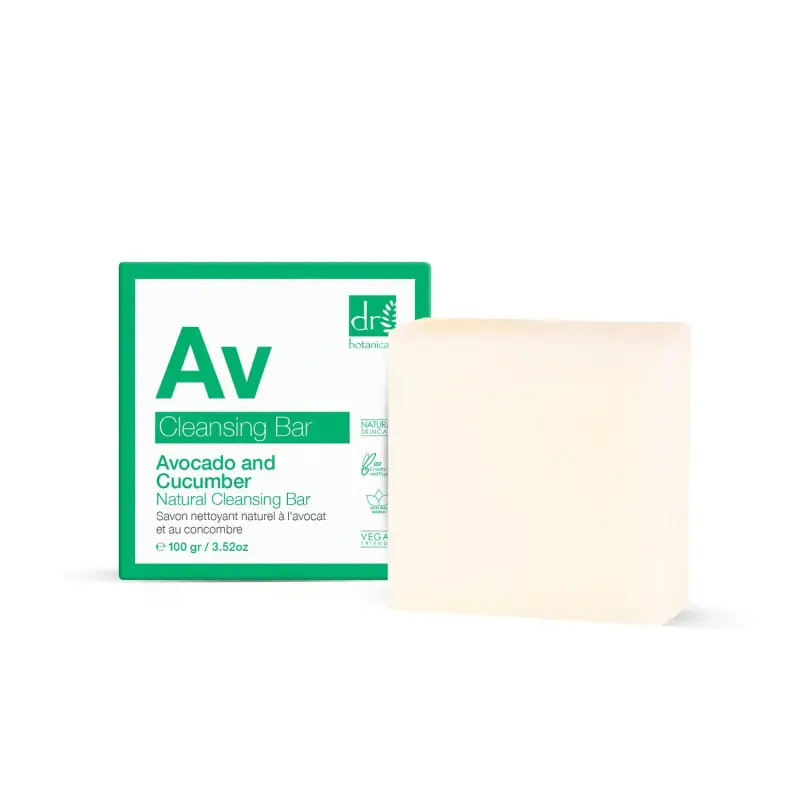 Apothecary Avocado and Cucumber Natural Cleansing Bar - Sapone,Detergente mani