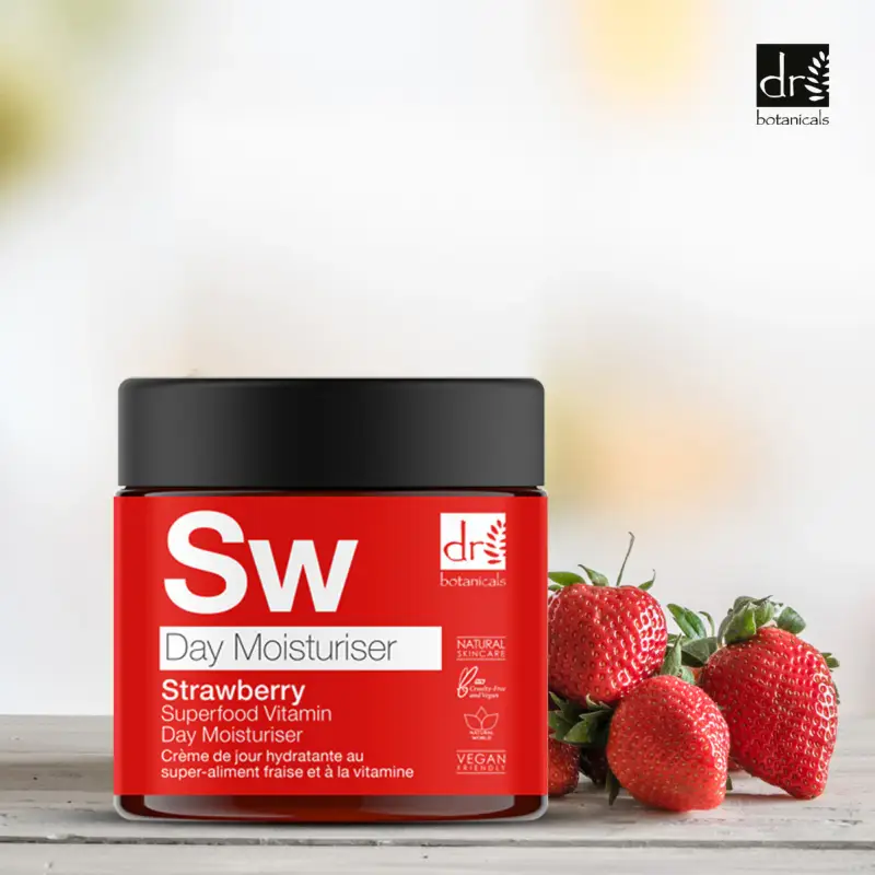 Apothecary Strawberry Superfood Vitamin Day Moisturiser - Crema idratante viso miniatura 3