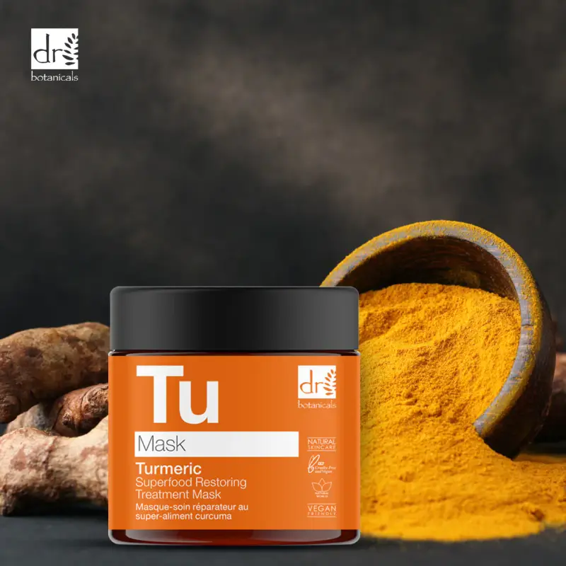 Apothecary Turmeric Superfood Restoring Treatment Mask - Maschera viso idratante, Maschera lenitiva viso miniatura 4