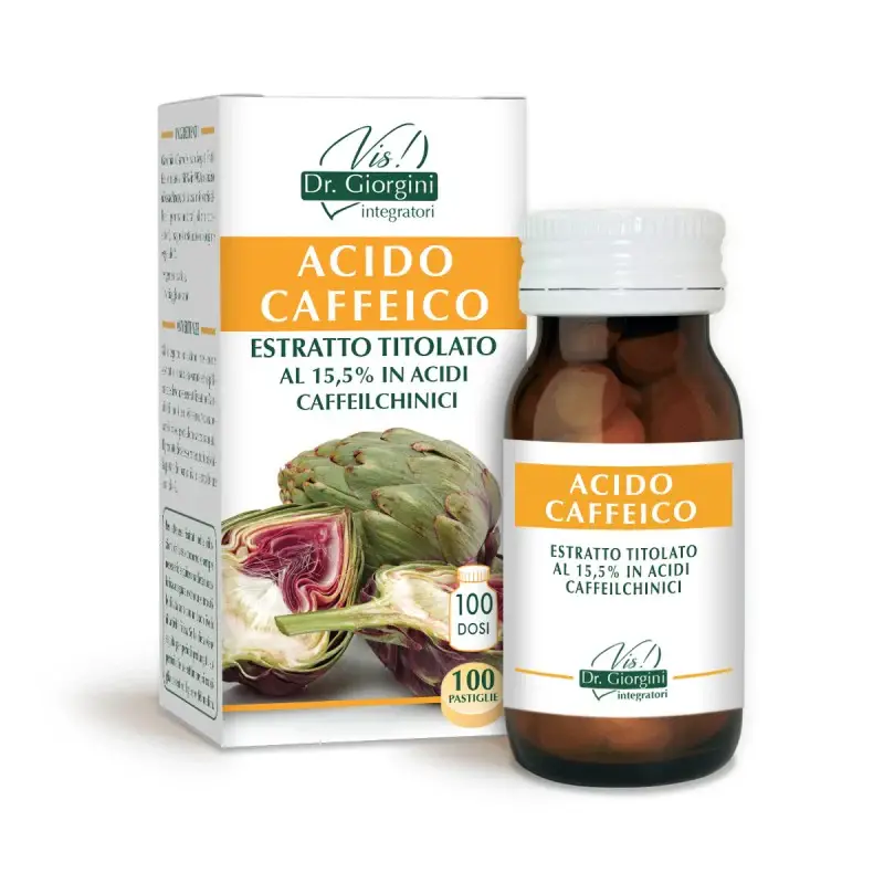 Acido Caffeico Estratto Titolato 40 G - Pastiglie Da 400 Mg