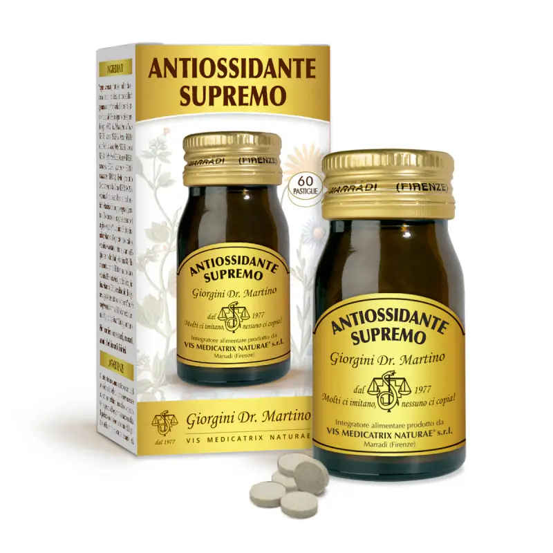 Antiossidante Supremo 30 G - Pastiglie Da 500 Mg