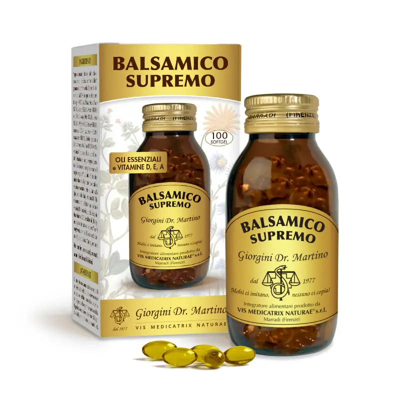 Balsamico Supremo Softgel 83 G - Softgel Da Ca 830 Mg