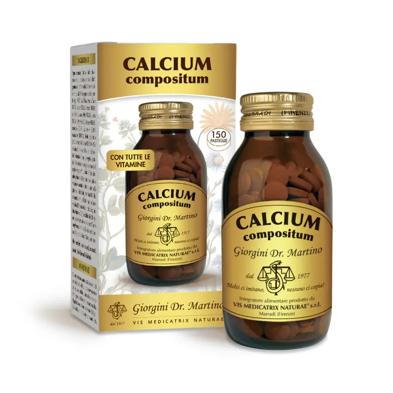 Calcium Compositum 90 G - Pastiglie Da 600 Mg