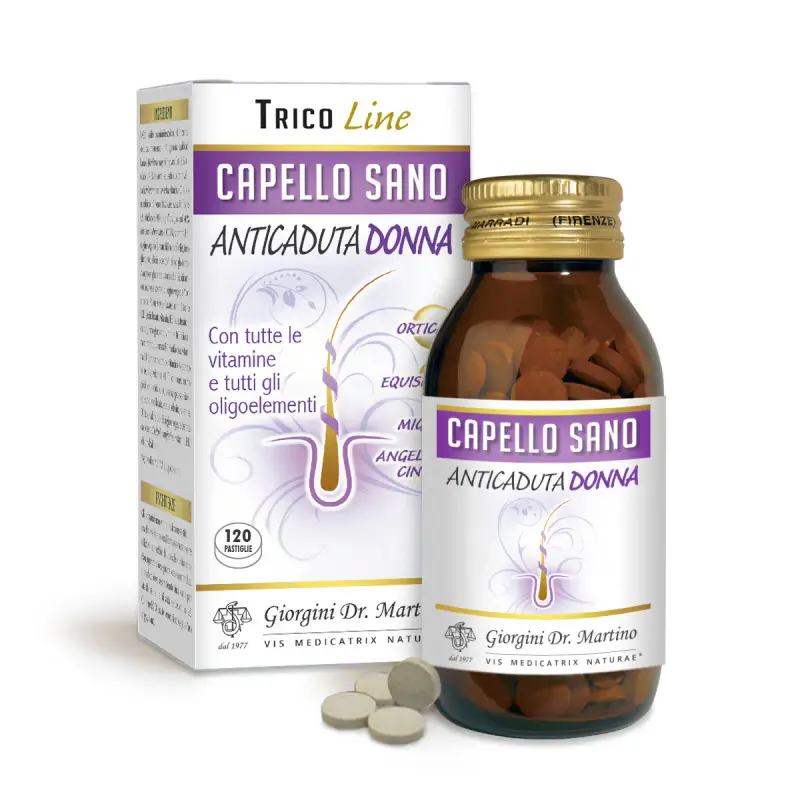 Capello Sano Anticaduta Donna 72 G - Pastiglie Da 600 Mg