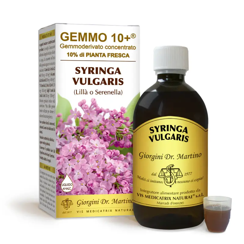 Gemmo 10+ Lillà O Serenella 500 Ml Liquido Analcoolico