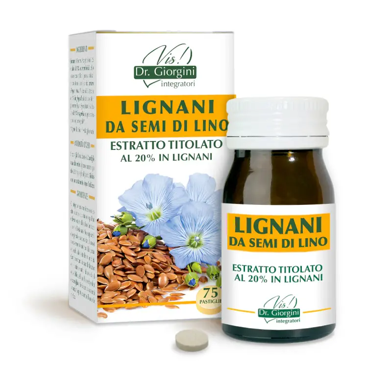 Lignani Da Semi Di Lino Est Tit 30G - Pastiglie Da 400 Mg