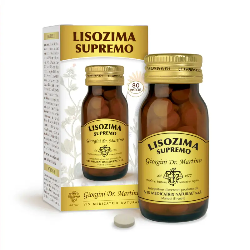 Lisozima Supremo 40 G - Pastiglie Da 500 Mg