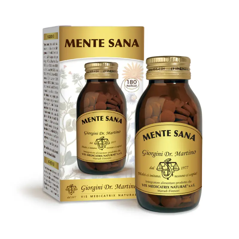 Mente Sana 90 G - Pastiglie Da 500 Mg