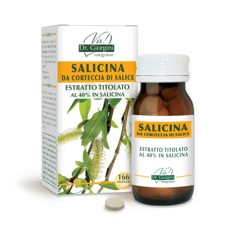 Salicina Da Salice Corteccia E Tit 50G - Pastiglie Da 300 Mg