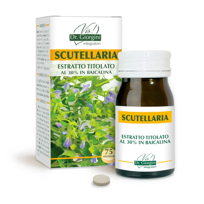 Scutellaria Estratto Titolato 30G - Pastglie Da 400Mg