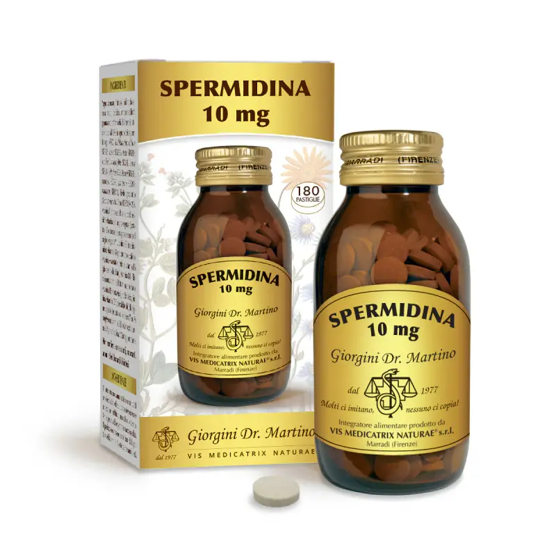 Spermidina 10 Mg - 90 G Pastiglie Da 500 Mg