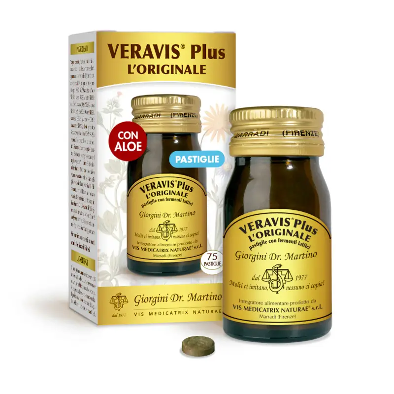 Veravis Plus L Originale Pastiglie Con Fermenti Lattici 30 G