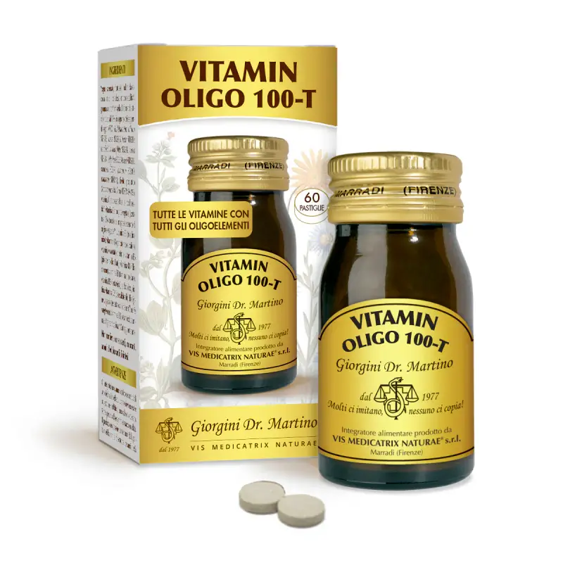 Vitamin Oligo 100-T 30 G - Pastiglie 500 Mg