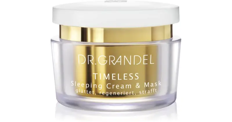 Timeless Sleeping maschera e crema rigenerante notte 50 ml