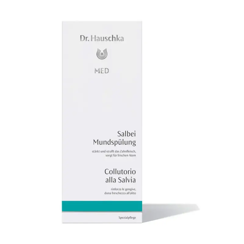Dr. Hauschka MED Collutorio alla salvia - Dentifricio miniatura 2