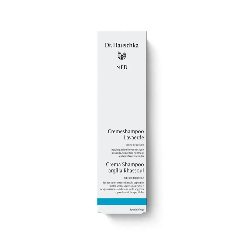Dr. Hauschka MED Crema shampoo Argilla Rhassoul - Shampoo delicato, Capelli normali miniatura 2