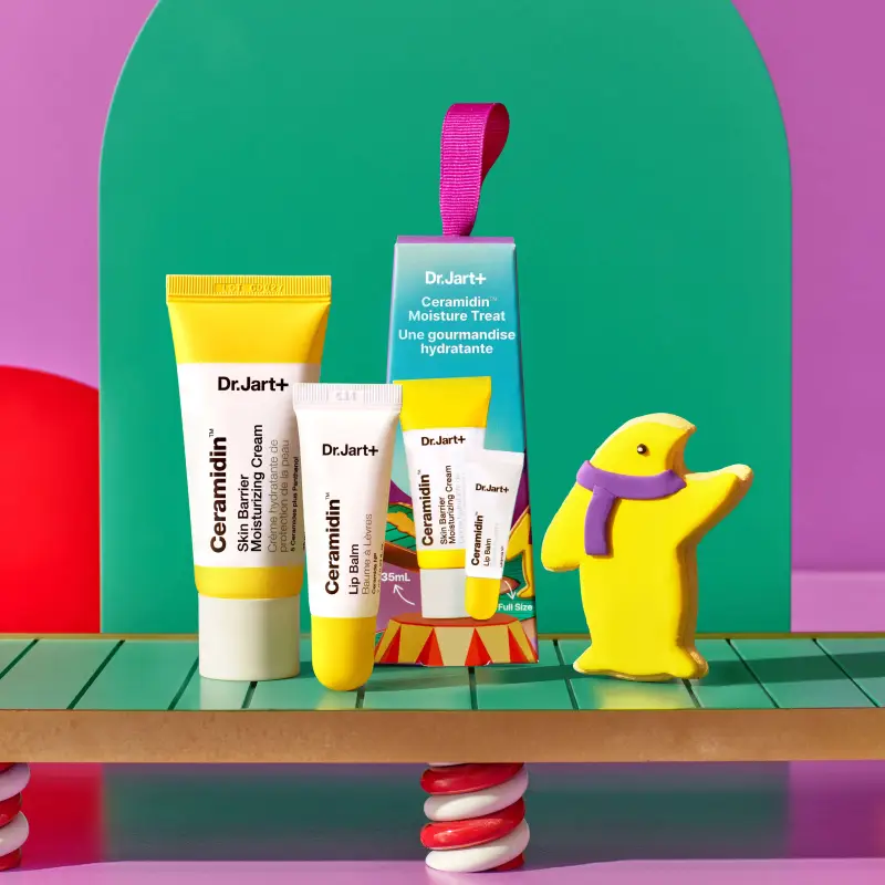 Ceramidin™ Ceramidin™ Moisture Treat - Crema viso pelle secca, Crema idratante viso, Balsamo labbra, Cofanetto trattamento miniatura 2