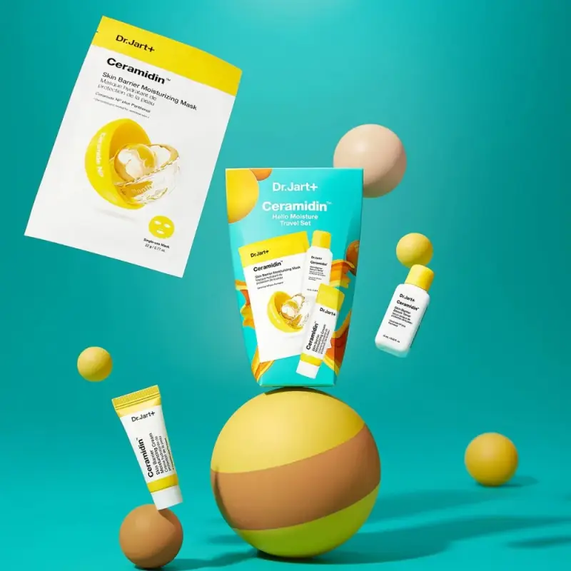 Ceramidin™ Hello Moisture Travel Set - Crema idratante viso miniatura 4