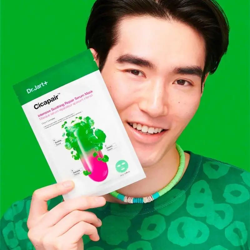 Cicapair™ Intensive Soothing Repair Serum Mask - Maschera lenitiva viso miniatura 3