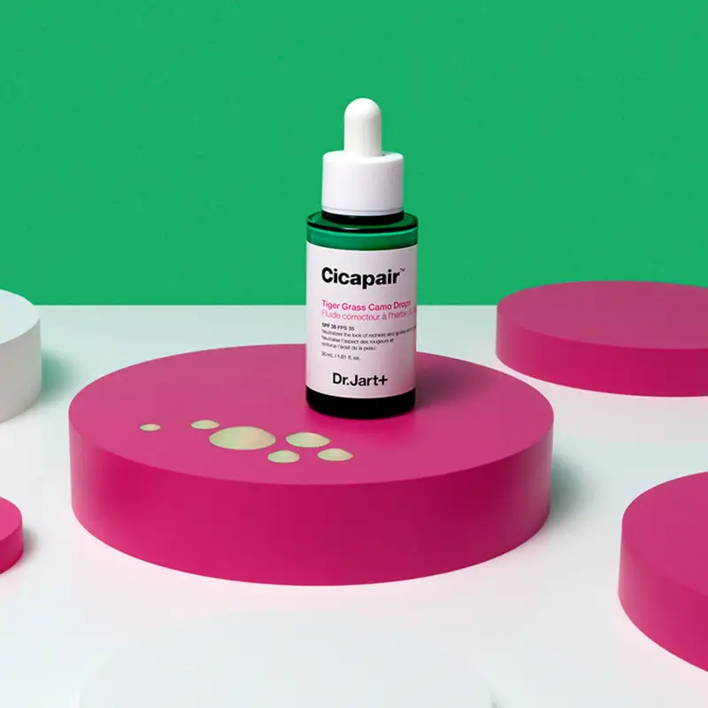 Cicapair™ Tiger Grass Camo Drops SPF 35 - Primer viso miniatura 3