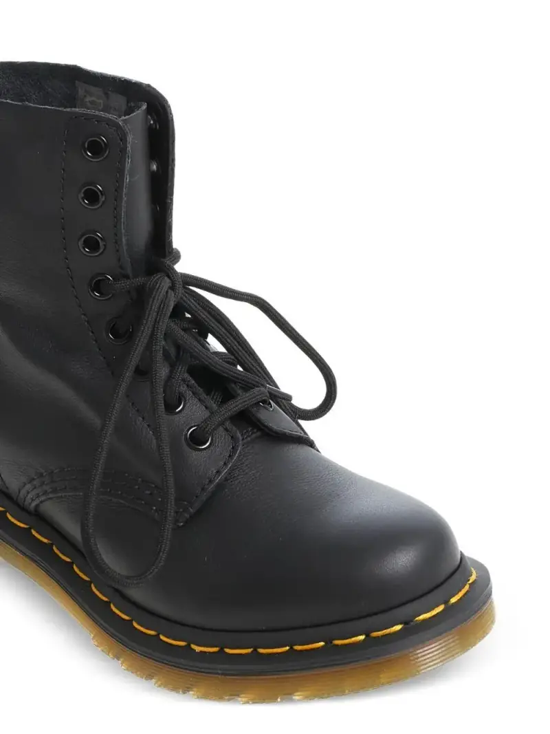 Dr Martens 1460 Pascal Nero in pelle miniatura 3