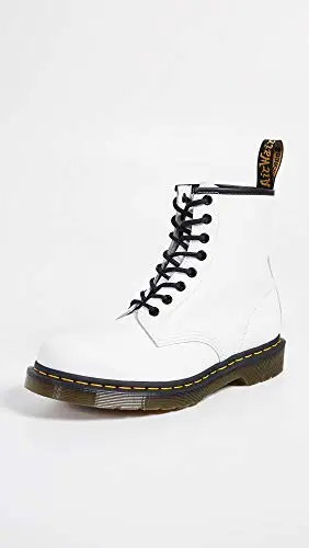 Dr. Martens 1460', Scarpe Da Barca Donna, Bianco White Smooth, 39 EU miniatura 2