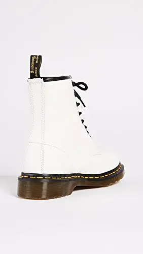 Dr. Martens 1460, Scarpe Da Barca Unisex Adulto, Bianco White Smooth, 40 EU miniatura 3