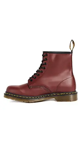 Dr. Martens 1460 Smooth, Stivali Unisex - Adulto, Rosso (Cherry Red), 41 EU miniatura 2