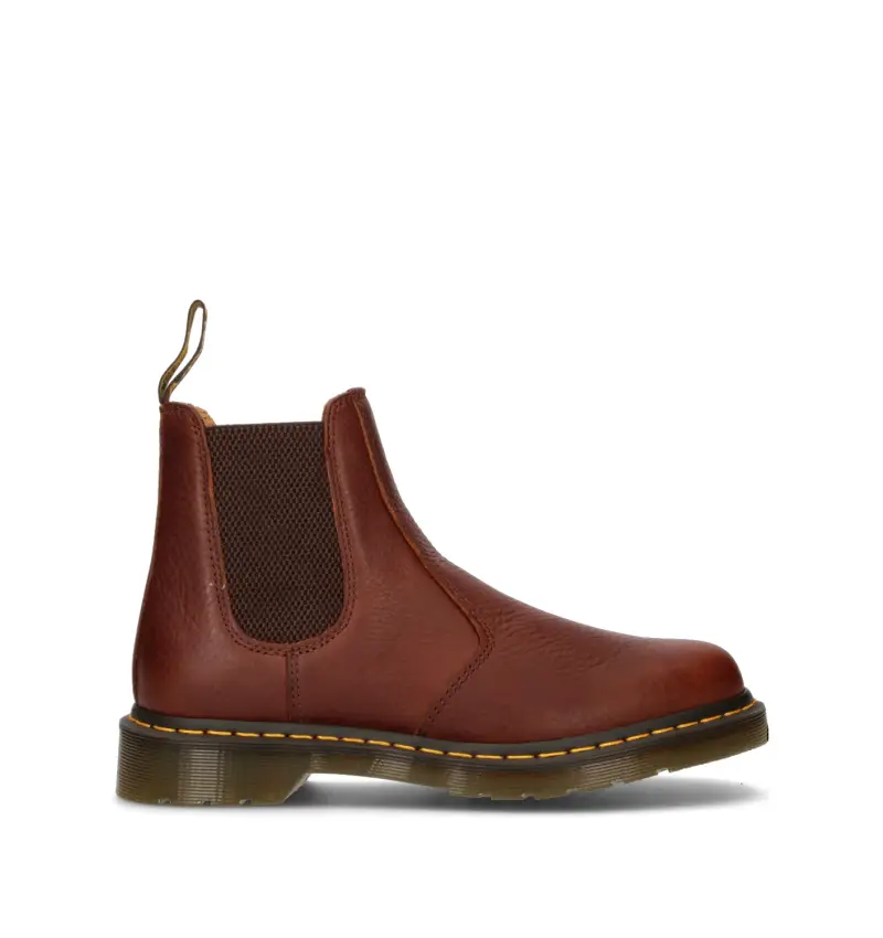 2976 Tronchetto uomo marrone in pelle Vario