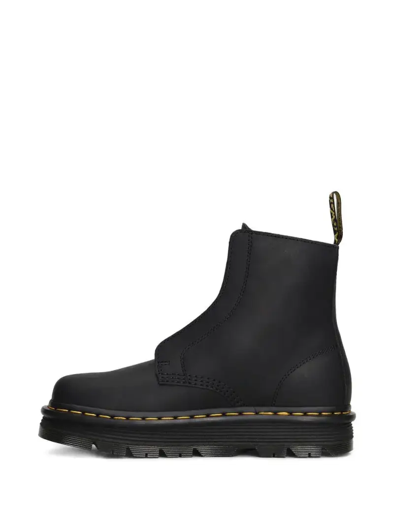 Dr Martens Stivaletti Nero in Pelle miniatura 2