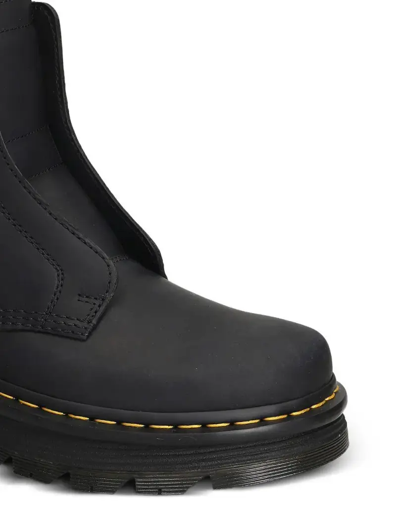 Dr Martens Stivaletti Nero in Pelle miniatura 3