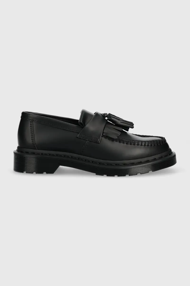 Adrian Mono Smooth Leather Loafers 'Smooth Black' DM30637001 Nero