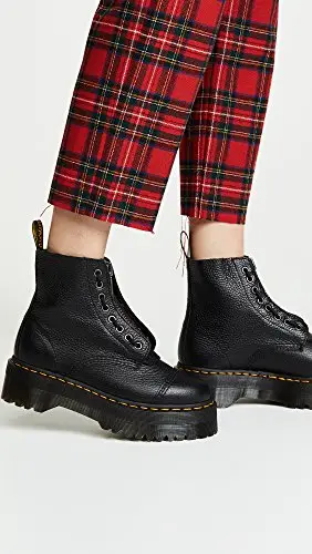 Dr. Martens, Bovver Boots Donna, Nero, 39 EU miniatura 3