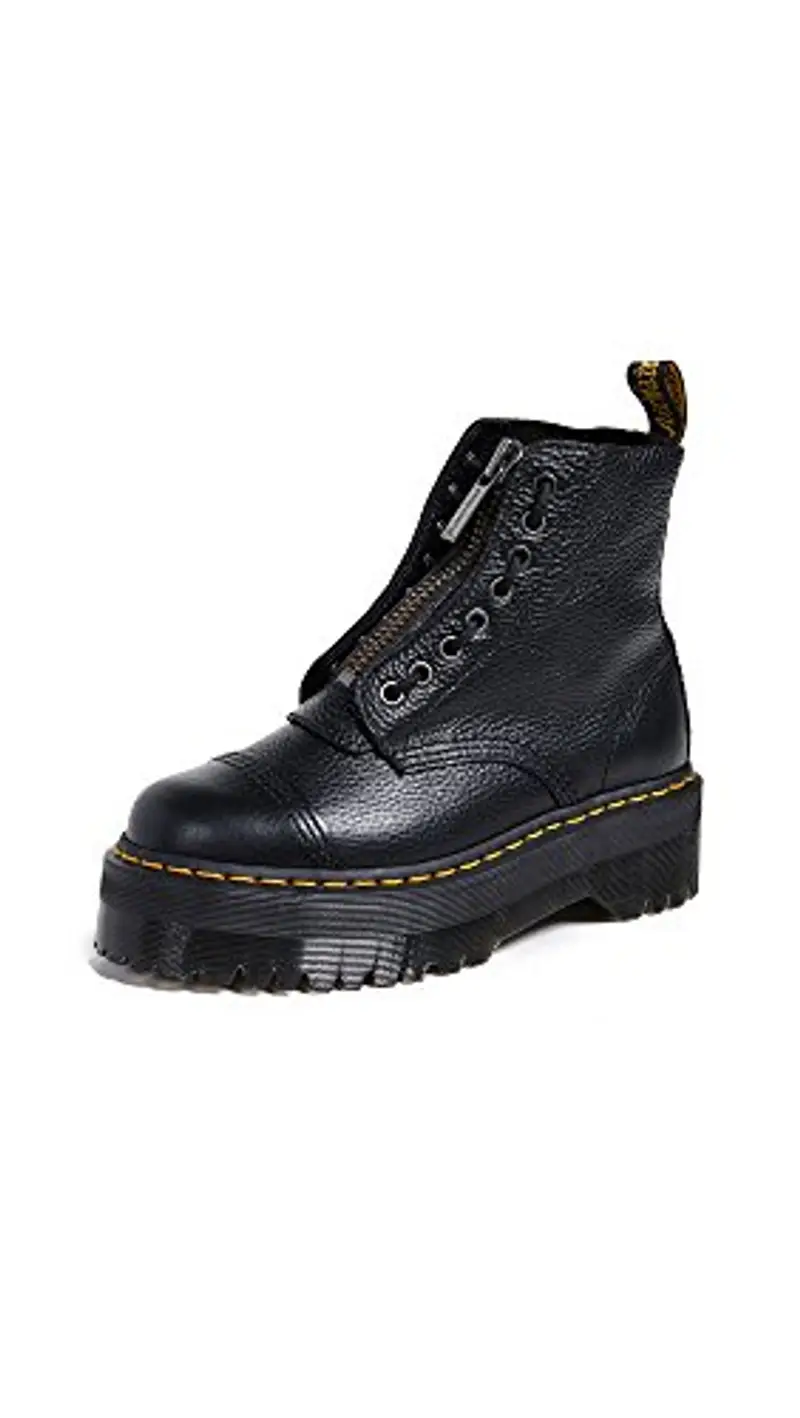 Dr. Martens, Bovver Boots Donna, Nero, 41 EU
